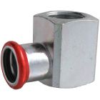 Short Elbow 90° Adaptor Female thread