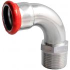 Elbow 90° with male thread