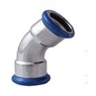 Elbow 45° radius 1.5d