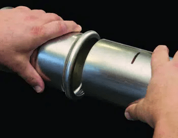 Assemble Fitting On Tube